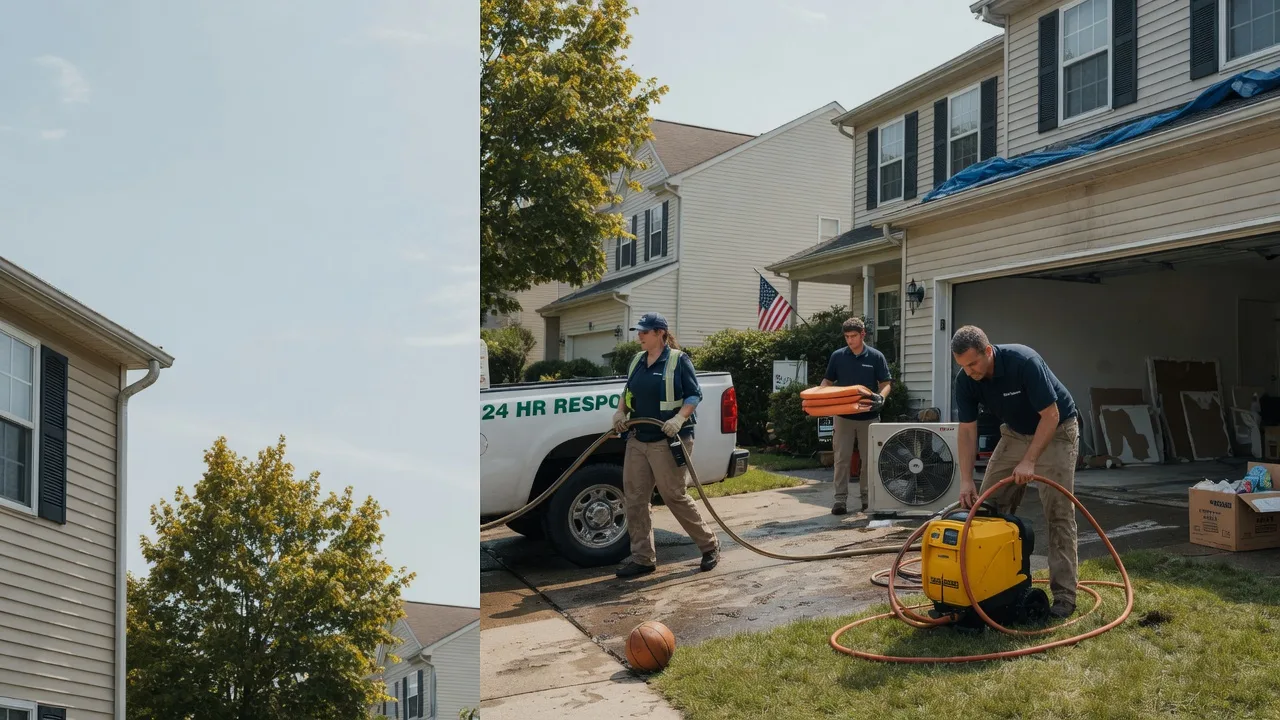 Emergency Water Damage Restoration in Towson, MD near me